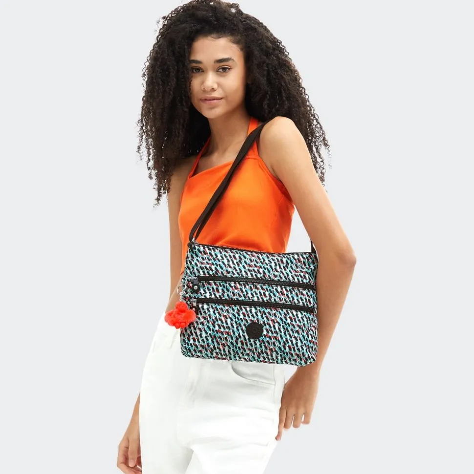 Borsa tracolla Kipling Alvar Abstract Print