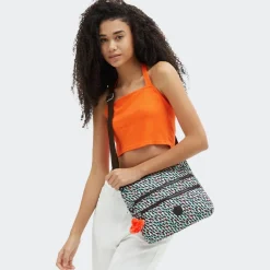 Borsa tracolla Kipling Alvar Abstract Print