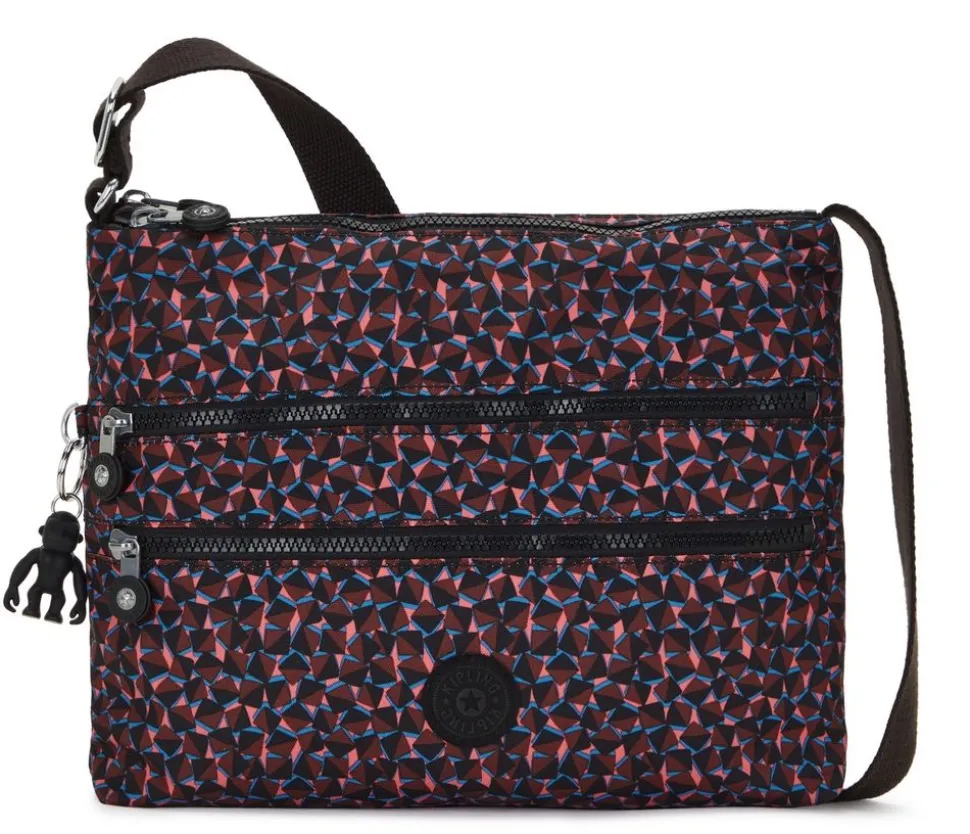 Borsa tracolla Kipling Alvar Happy Squares