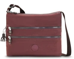 Borsa tracolla Kipling Alvar Mahogany