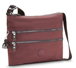 Borsa tracolla Kipling Alvar Mahogany