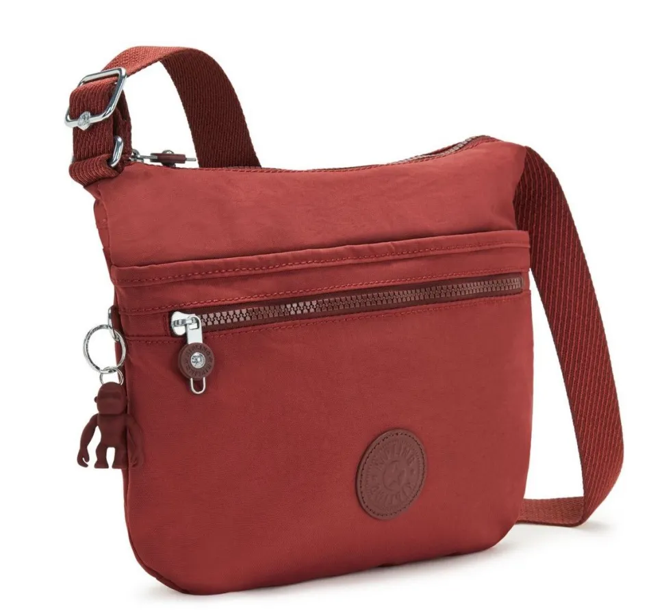 Borsa tracolla Kipling Arto Dusty Carmine