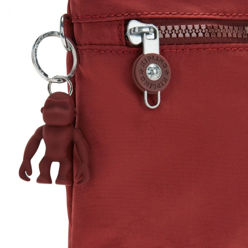 Borsa tracolla Kipling Arto Dusty Carmine