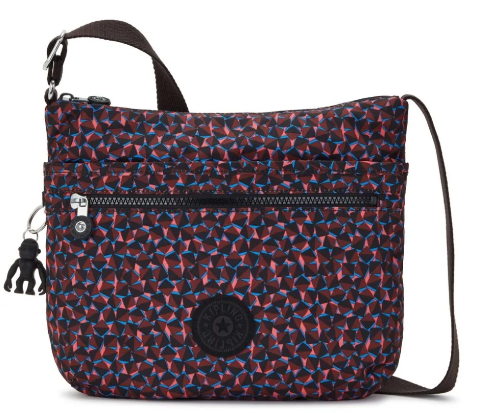 Borsa tracolla Kipling Arto Happy Squares