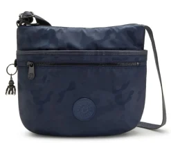 Borsa tracolla Kipling Arto Satin Camo Blue