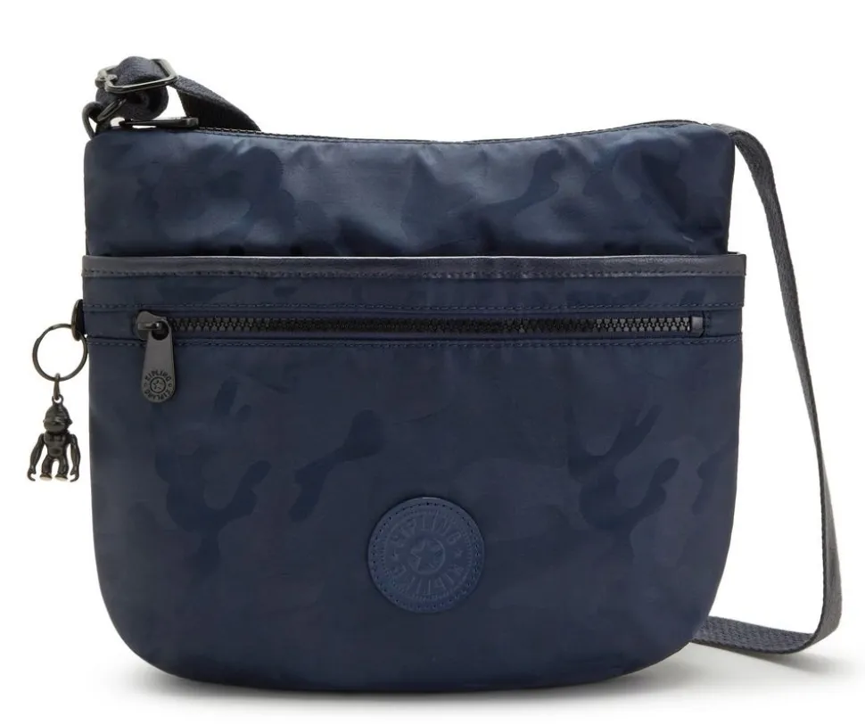 Borsa tracolla Kipling Arto Satin Camo Blue