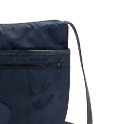 Borsa tracolla Kipling Arto Satin Camo Blue