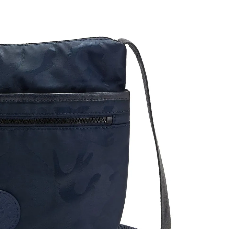 Borsa tracolla Kipling Arto Satin Camo Blue