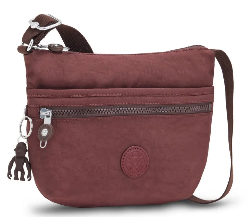 Borsa tracolla Kipling Arto S Mahogany