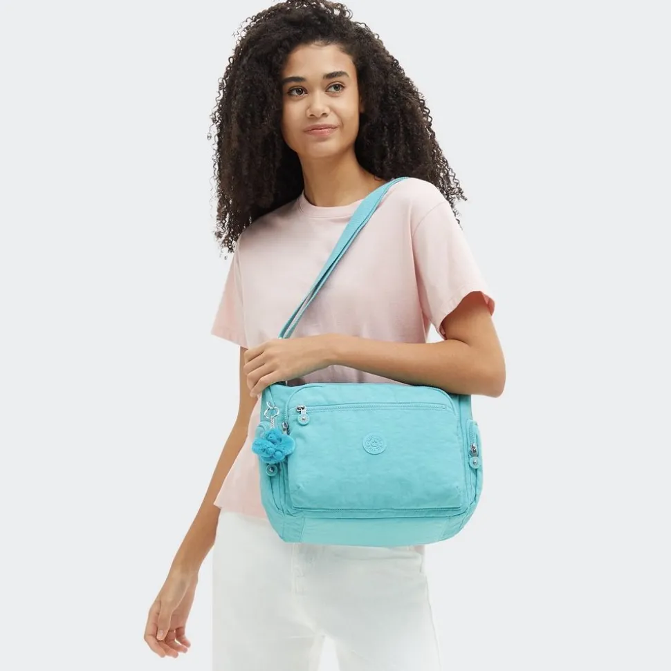 Borsa tracolla Kipling Gabbie Deepest Aqua