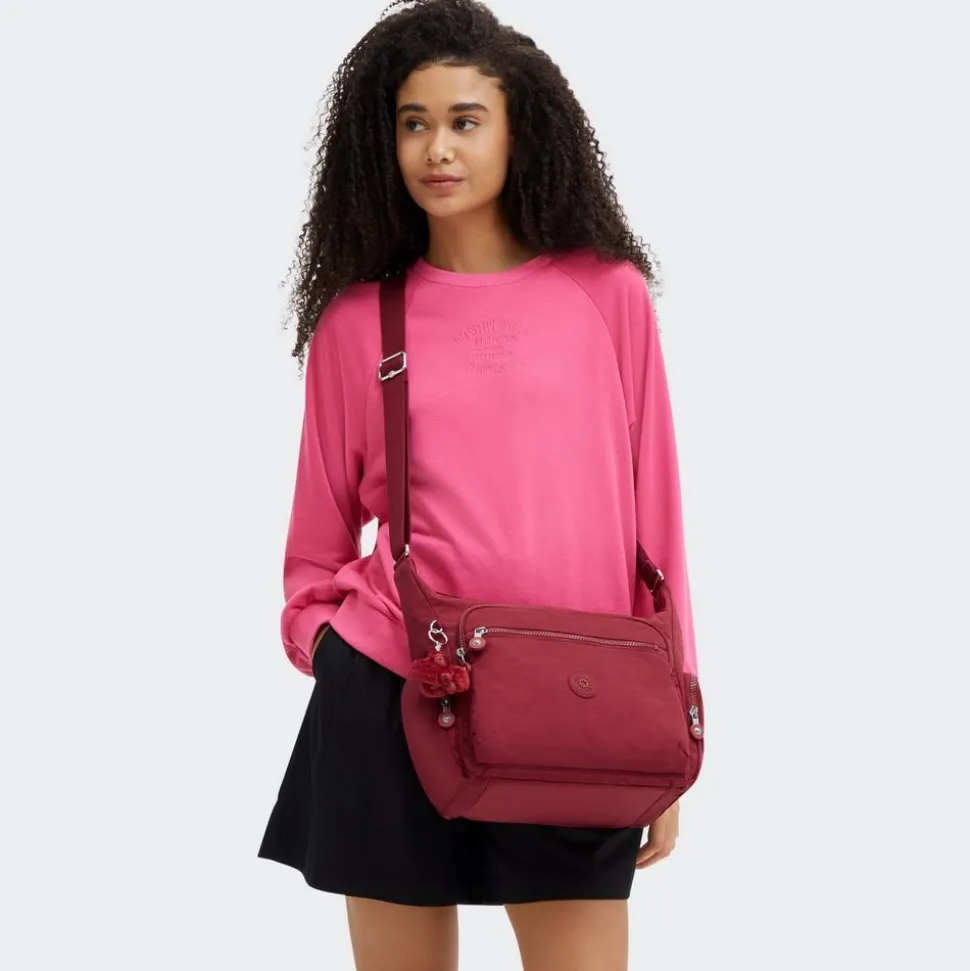 Borsa tracolla Kipling Gabbie Funky Red