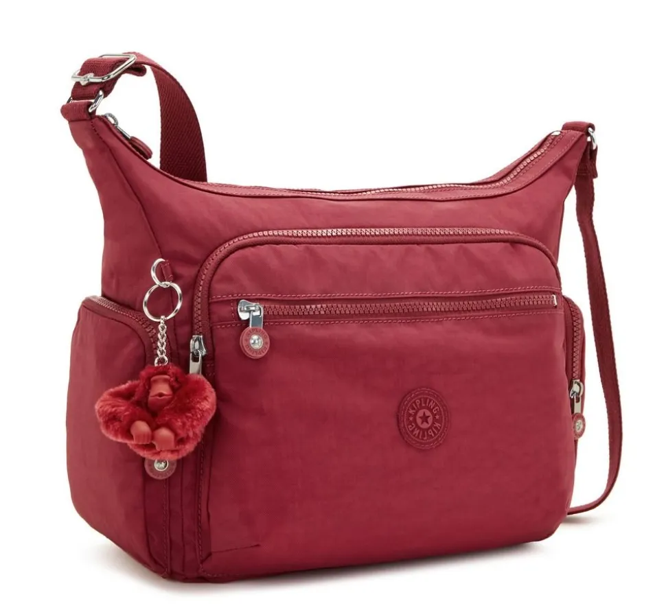 Borsa tracolla Kipling Gabbie Funky Red