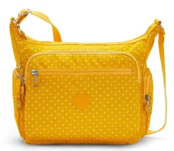 Borsa tracolla Kipling Gabbie Soft Dot Yellow