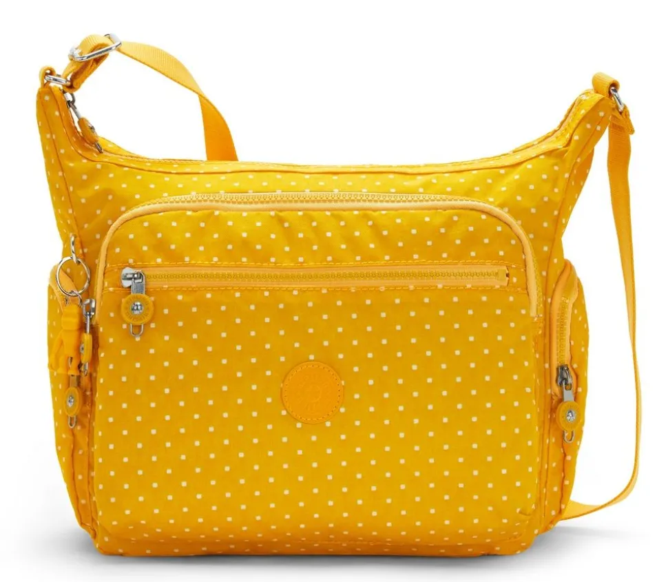 Borsa tracolla Kipling Gabbie Soft Dot Yellow