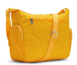 Borsa tracolla Kipling Gabbie Soft Dot Yellow