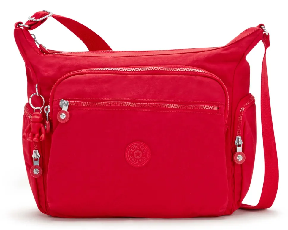 Borsa tracolla Kipling Gabbie Red Rouge