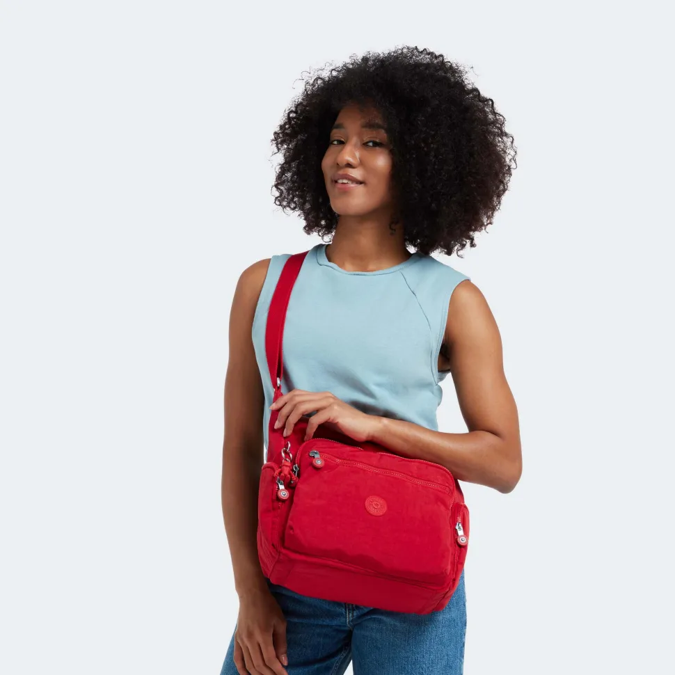 Borsa tracolla Kipling Gabbie Red Rouge