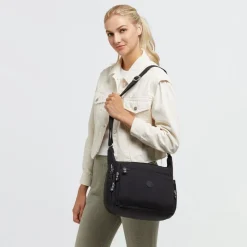 Borsa tracolla Kipling Gabbie Black Noir