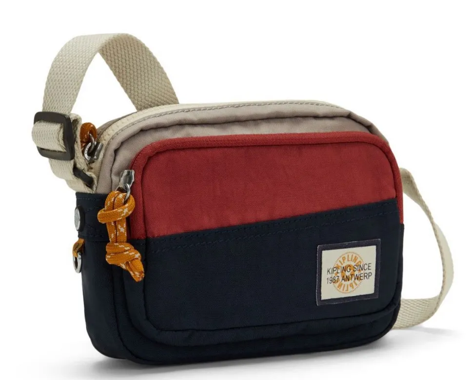 Borsa tracolla Kipling Sisko Vall Carmine Bl