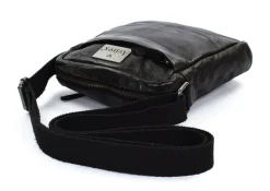 Borsa tracolla uomo in pelle Avirex Mayday MDY02 Black