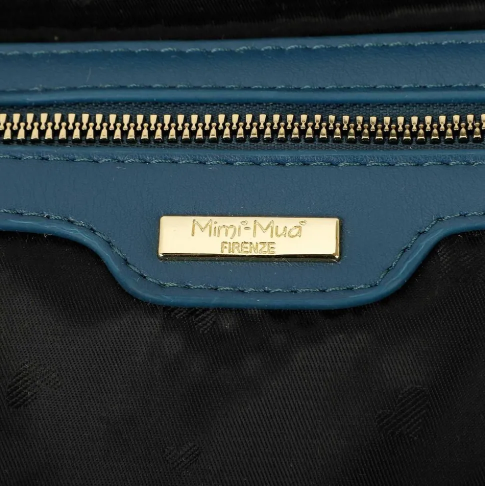 Borsa trapuntata con strass Mimì-Muà Ottanio