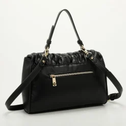Borsa trapuntata con strass Mimì-Muà Nera