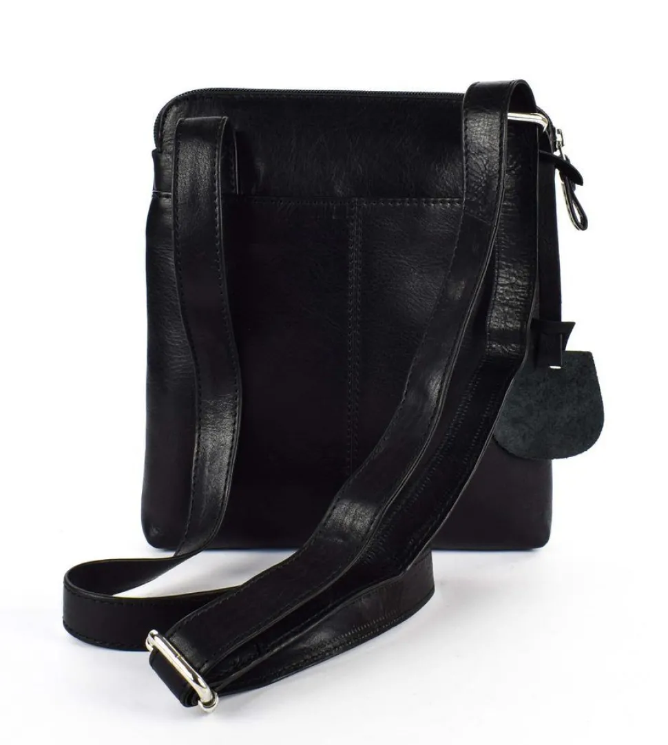 Borsa uomo Acciaio 8352 Nera