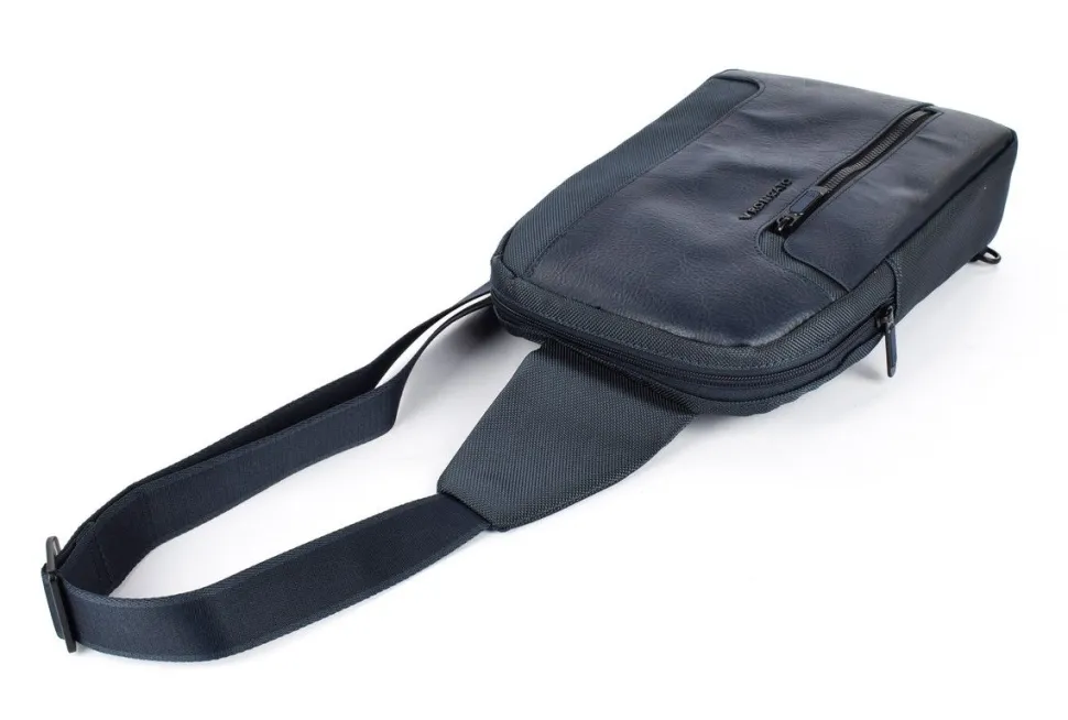 Borsa uomo monospalla Roncato Panama 4.0 895 Blu
