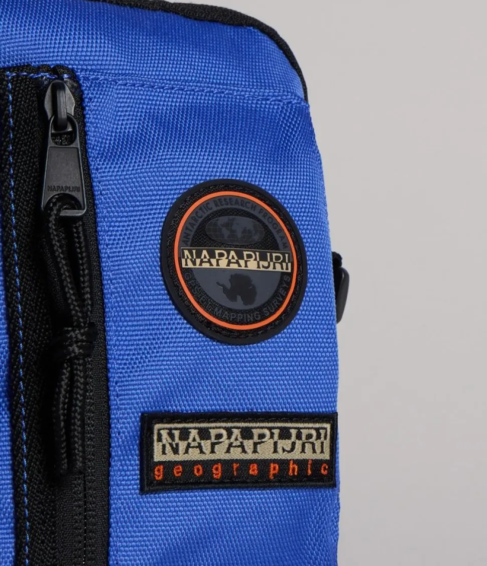 Borsa uomo Napapijri Voyage Crossover Blu Dazzling