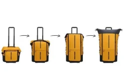 Borsone con ruote pieghevole Samsonite Ecodiver 4 in 1 Nero