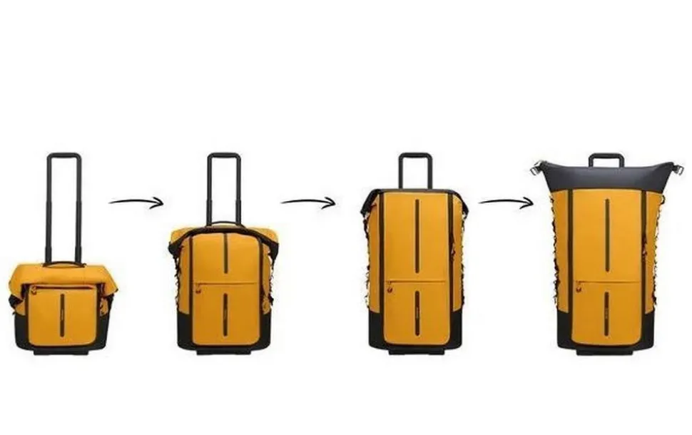 Borsone con ruote pieghevole Samsonite Ecodiver 4 in 1 Nero