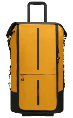 Borsone con ruote pieghevole Samsonite Ecodiver 4 in 1 Giallo