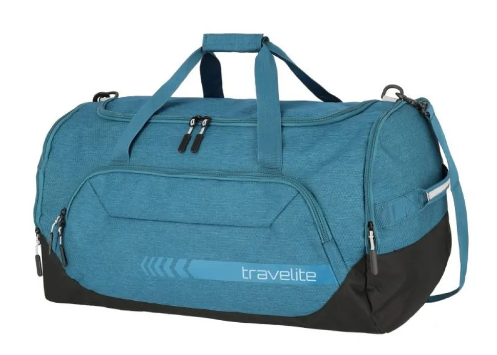 Borsone grande Travelite Kickoff 6915 Petrolio