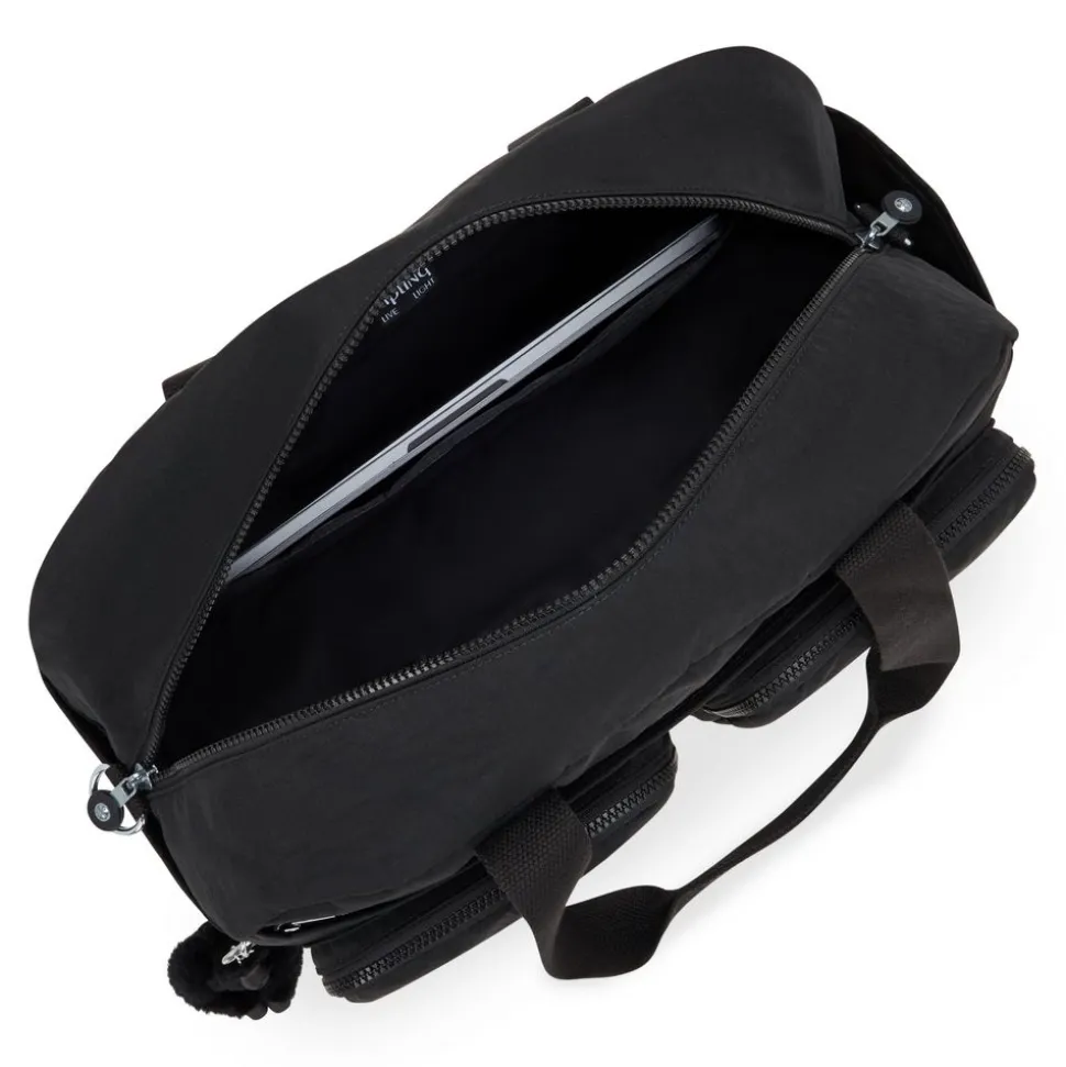 Borsone medio Kipling Defea XL Black Noir