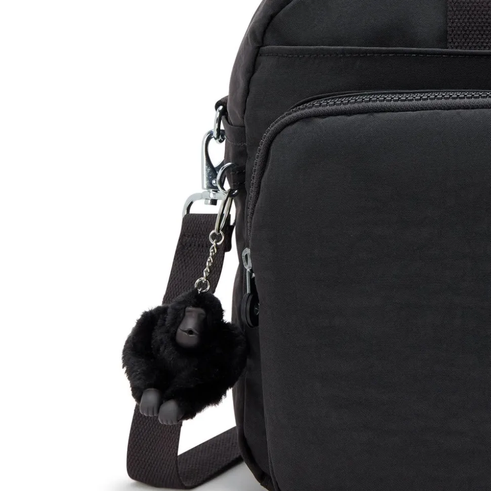 Borsone medio Kipling Defea XL Black Noir