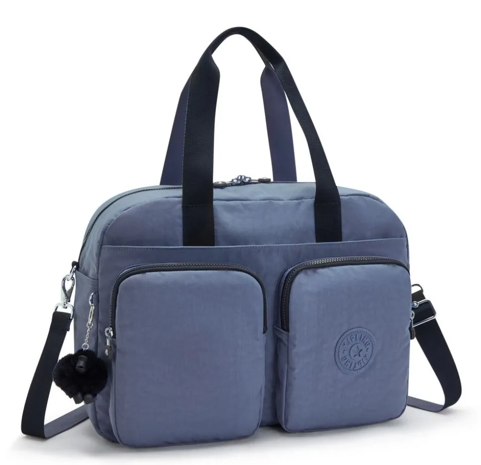 Borsone medio Kipling Defea XL Blue Lover