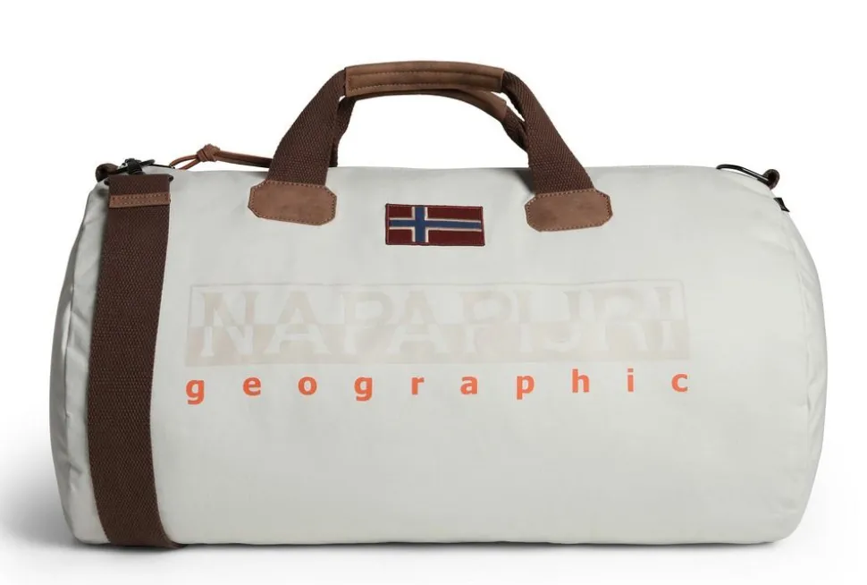 Borsone Napapijri Bering Beige Silver