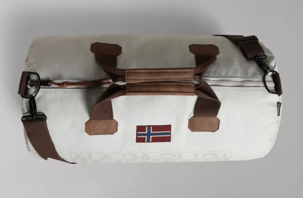 Borsone Napapijri Bering Beige Silver