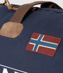 Borsone Napapijri Bering Small Blu Marine