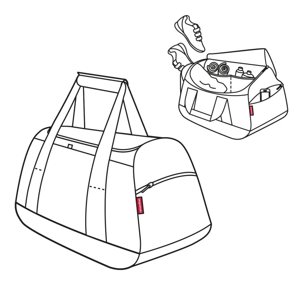 Borsone Reisenthel activitybag Dark Ruby