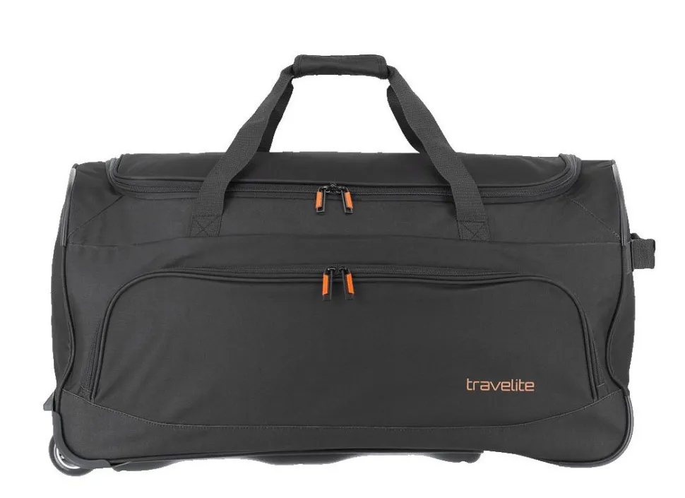 Borsone Trolley Travelite Basics M 96277 Nero