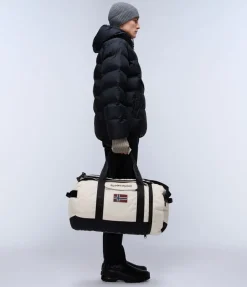 Borsone Zaino Napapijri Bering Travel Beige Silver