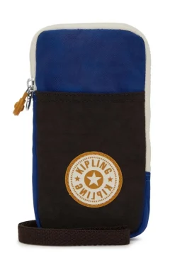 Bustina con laccio Kipling Clark Blue Beige