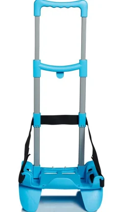Carrello Trolley per zaino scuola Seven BE BOX Azzurro