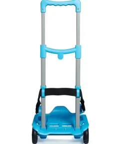 Carrello Trolley per zaino scuola Seven BE BOX Azzurro