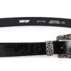 Cintura donna in pelle SIMPLYUP 1077 Nera