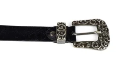 Cintura donna in pelle SIMPLYUP 1077 Nera