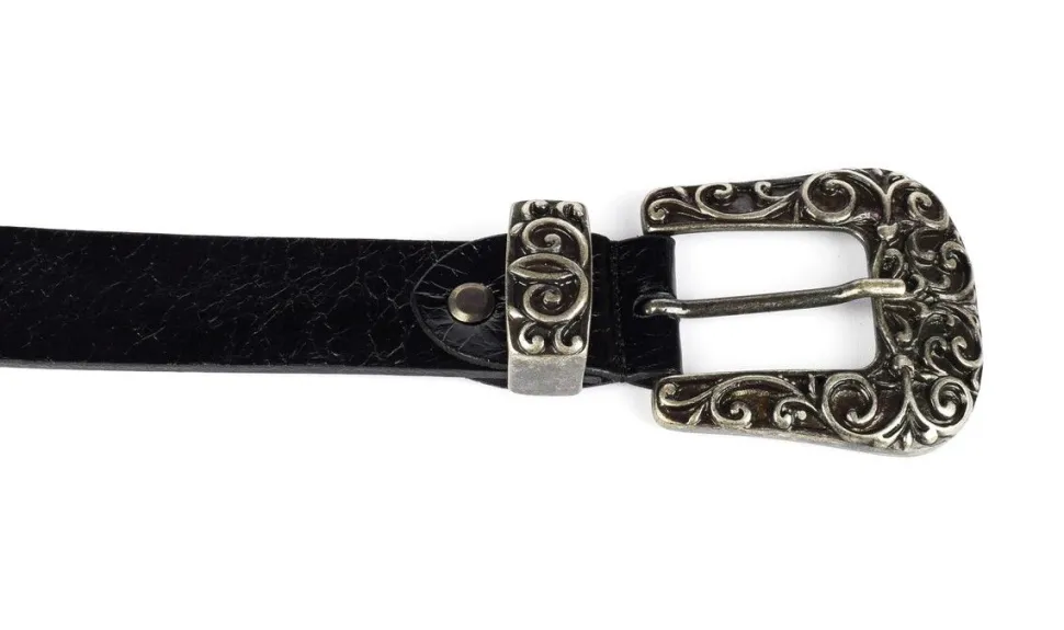 Cintura donna in pelle SIMPLYUP 1077 Nera
