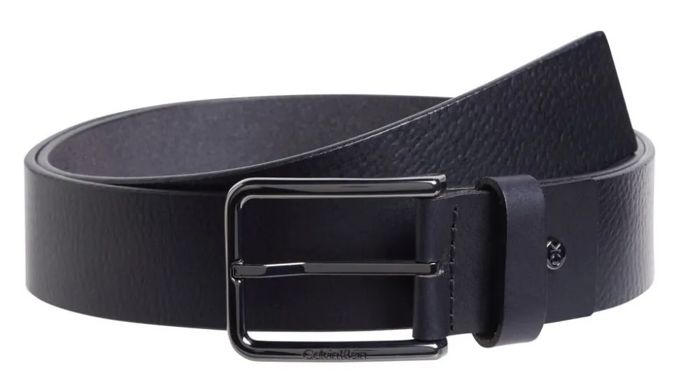 Cintura in pelle Calvin Klein Navy
