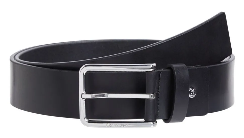 Cintura in pelle Calvin Klein Nera